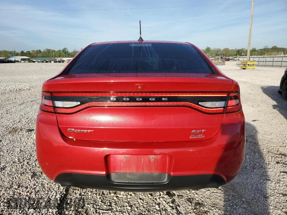 2014 Dodge Dart SXT with VIN 1C3CDFBB7ED913314, listed as a Copart auction lot 53950245 with 143,051 mi miles and Salvage Title. Bid and sale history available at carsss.com. Image 6.