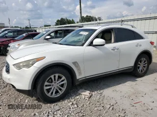 2010 Infiniti FX35 with VIN JN8AS1MUXAM800305, listed as a Copart auction lot 61742114 with 172,274 mi miles and Salvage Title. Bid and sale history available at carsss.com. Image 1.