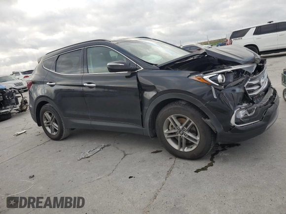 2018 Hyundai Santa Fe 2.4L with VIN 5XYZUDLB3JG515991, listed as a Copart auction lot 56762965 with 51,413 mi miles and Salvage title. Bid and sale history available at DreamBid. Image 4.