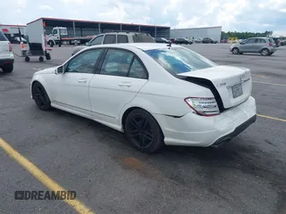 2013 Mercedes-Benz C 300 Sport with VIN WDDGF8AB8DR287316, listed as a IAAI auction lot 42645992 with 156,974 mi miles and . Bid and sale history available at DreamBid. Image 3.