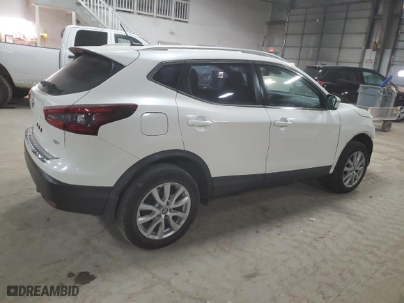 2020 Nissan Rogue Sport SL with VIN JN1BJ1CV6LW543845, listed as a Copart auction lot 88800455 with 47,135 mi miles and Salvage Title. Bid and sale history available at carsss.com. Image 3.