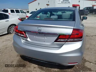 2014 Honda Civic Sedan LX with VIN 19XFB2F50EE039186, listed as a IAAI auction lot 41822494 with 116,499 mi miles. Bid and sale history available at carsss.com. Image 17.