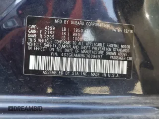 2019 Subaru Impreza Special Sports z VIN 4S3GKAM69K3609697, wystawiony jako Copart lot #56161805 z przebiegiem 107 190 mil mil oraz Szkoda całkowita • Salvage title. Historia ofert i sprzedaży dostępna na DreamBid. Obrazek 13.