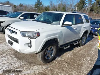 2024 Toyota 4Runner SR5 Premium with VIN JTENU5JR0R6296258, listed as a IAAI auction lot 41420385 with 4,649 mi miles. Bid and sale history available at carsss.com. Image 2.