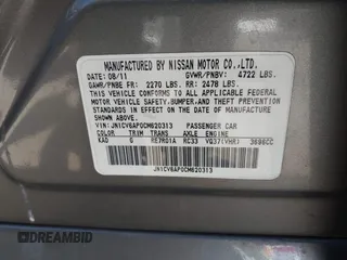 2012 Infiniti G37 Journey with VIN JN1CV6AP0CM620313, listed as a IAAI auction lot 42096265 with 125,723 mi miles. Bid and sale history available at carsss.com. Image 9.