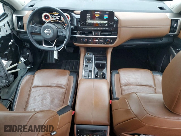 2022 Nissan Pathfinder Platinum z VIN 5N1DR3DH8NC206161, wystawiony jako Copart lot #53749485 z przebiegiem 54 429 mil mil oraz Szkoda całkowita • Salvage title. Historia ofert i sprzedaży dostępna na DreamBid. Obrazek 8.