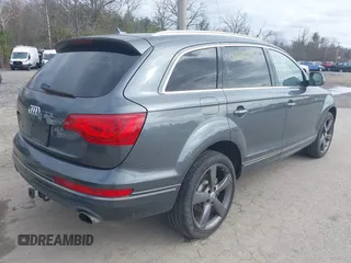 2013 Audi Q7 3.0T Premium Plus with VIN WA1LGAFE8DD014173, listed as a IAAI auction lot 41855929 with 156,617 mi miles. Bid and sale history available at carsss.com. Image 4.
