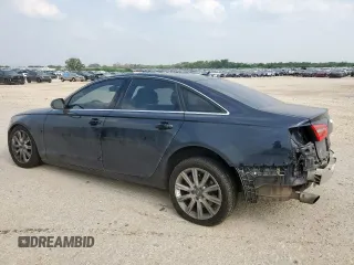 2014 Audi A6 Premium Plus with VIN WAUGFAFC7EN153034, listed as a Copart auction lot 57344305 with 82,837 mi miles and Salvage title. Bid and sale history available at DreamBid. Image 2.