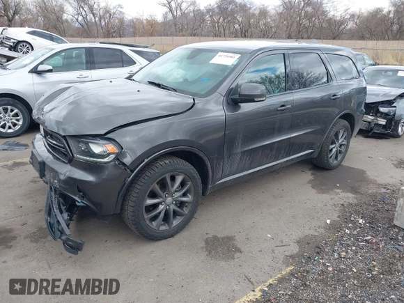 2017 Dodge Durango GT with VIN 1C4RDJDGXHC878859, listed as a IAAI auction lot 41724901 with 141,126 mi miles and . Bid and sale history available at carsss.com. Image 17.