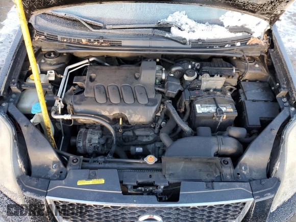 2010 Nissan Sentra S with VIN 3N1AB6AP9AL676502, listed as a Copart auction lot 89157855 with 155,335 mi miles and Salvage Title. Bid and sale history available at carsss.com. Image 11.