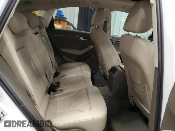2010 Audi Q5 Premium Plus with VIN WA1LKAFP7AA004585, listed as a Copart auction lot 51585445 with 97,534 mi miles and Salvage title. Bid and sale history available at DreamBid. Image 12.