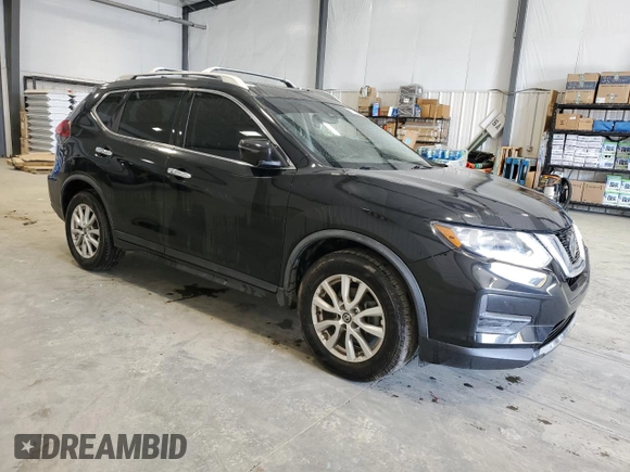 2019 Nissan Rogue SV with VIN KNMAT2MT8KP524437, listed as a Copart auction lot 50611085 with 83,262 mi miles and Clean Title. Bid and sale history available at DreamBid. Image 4.