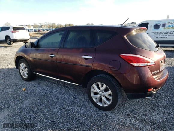 2013 Nissan Murano SV with VIN JN8AZ1MU8DW211564, listed as a Copart auction lot 87284164 with 0 mi miles and Clean Title. Bid and sale history available at carsss.com. Image 2.