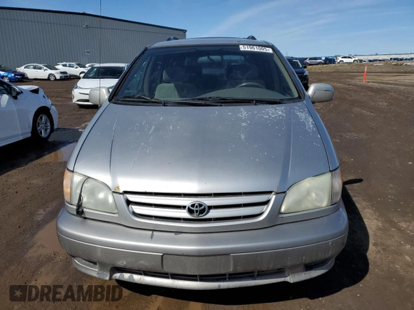 2003 Toyota Sienna LE with VIN 4T3ZF13C03U536285, listed as a Copart auction lot 51961005 with 359,820 mi miles and Salvage Title. Bid and sale history available at carsss.com. Image 5.