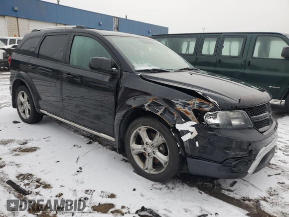 2016 Dodge Journey Crossroad Plus z VIN 3C4PDDGG6GT165125, wystawiony jako Copart lot #86835224 z przebiegiem 210 121 mil mil oraz Czysty tytuł • Clean title. Historia ofert i sprzedaży dostępna na DreamBid. Obrazek 4.
