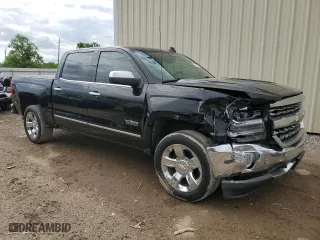 2018 Chevrolet Silverado 1500 LTZ with VIN 3GCUKSEC2JG164258, listed as a Copart auction lot 70305844 with 105,074 mi miles and Salvage Title. Bid and sale history available at carsss.com. Image 4.