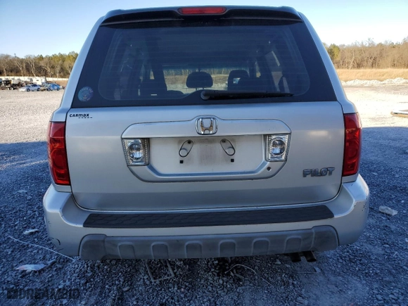 2004 Honda Pilot LX with VIN 2HKYF18194H546213, listed as a Copart auction lot 89314315 with 172,253 mi miles and Salvage Title. Bid and sale history available at carsss.com. Image 6.