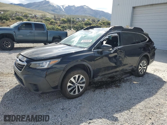 2020 Subaru Outback with VIN 4S4BTAACXL3180410, listed as a Copart auction lot 54993635 with 30,863 mi miles and Salvage title. Bid and sale history available at DreamBid. Image 1.