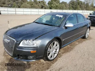 2007 Audi S8 z VIN WAUPN44E97N013501, wystawiony jako Copart lot #74240814 z przebiegiem Nie podano mil oraz Szkoda całkowita • Salvage title. Historia ofert i sprzedaży dostępna na DreamBid. Obrazek 1.