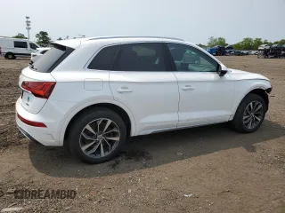 2021 Audi Q5 Premium z VIN WA1AAAFY3M2002057, wystawiony jako Copart lot #59361545 z przebiegiem 22 337 mil mil oraz Szkoda całkowita • Salvage title. Historia ofert i sprzedaży dostępna na DreamBid. Obrazek 3.