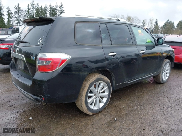 2008 Toyota Highlander Hybrid with VIN JTEEW41AX82023610, listed as a IAAI auction lot 41905788 with 277,370 mi miles. Bid and sale history available at carsss.com. Image 4.