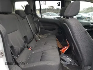 2015 Ford Transit Connect XLT with VIN NM0AE8F77F1202312, listed as a Copart auction lot 87724125 with 100,463 mi miles and Salvage title. Bid and sale history available at DreamBid. Image 11.
