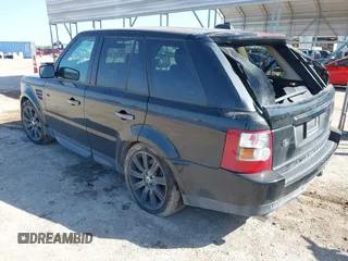 2008 Land Rover Range Rover Sport SC with VIN SALSH23458A139406, listed as a IAAI auction lot 42001525 with 120,392 mi miles and . Bid and sale history available at DreamBid. Image 3.