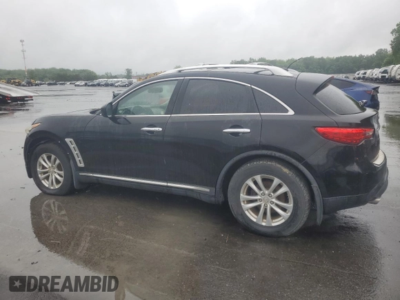 2010 Infiniti FX with VIN JN8AS1MW4AM857178, listed as a Copart auction lot 56911515 with Not provided miles and Clean title. Bid and sale history available at DreamBid. Image 2.