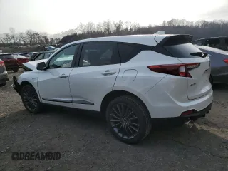 2023 Acura RDX Advance with VIN 5J8TC2H83PL004550, listed as a Copart auction lot 83023154 with Not provided miles and Salvage title. Bid and sale history available at DreamBid. Image 2.