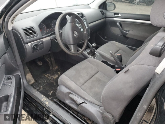 2009 Volkswagen Rabbit S with VIN WVWAB71K19W110539, listed as a Copart auction lot 85843454 with Not provided miles and Salvage title. Bid and sale history available at DreamBid. Image 8.