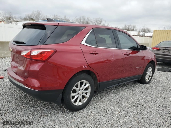 2018 Chevrolet Equinox LT with VIN 3GNAXJEV2JL100333, listed as a Copart auction lot 51228685 with 130,935 mi miles and Salvage Title. Bid and sale history available at carsss.com. Image 3.