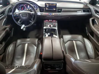 2016 Audi A8 Sport z VIN WAU43AFD1GN011589, wystawiony jako Copart lot #86614934 z przebiegiem 96 137 mil mil oraz Szkoda całkowita • Salvage title. Historia ofert i sprzedaży dostępna na DreamBid. Obrazek 8.