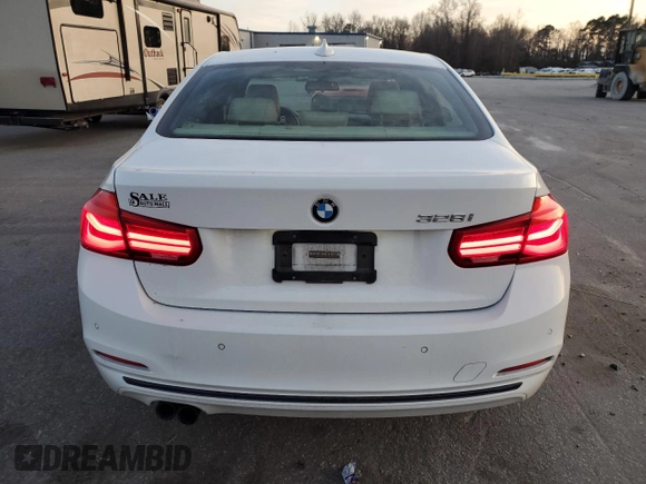 2016 BMW 3 Series 328i with VIN WBA8E9G54GNU27704, listed as a Copart auction lot 47896915 with 126,286 mi miles and Salvage Title. Bid and sale history available at carsss.com. Image 6.