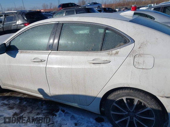 2017 Acura TLX V6 with VIN 19UUB2F31HA004817, listed as a IAAI auction lot 41340265 with 91,926 mi miles. Bid and sale history available at carsss.com. Image 15.