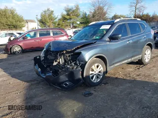 2016 Nissan Rogue SL with VIN 5N1AT2MV0GC869568, listed as a IAAI auction lot 41218647 with 81,057 mi miles and . Bid and sale history available at DreamBid. Image 17.