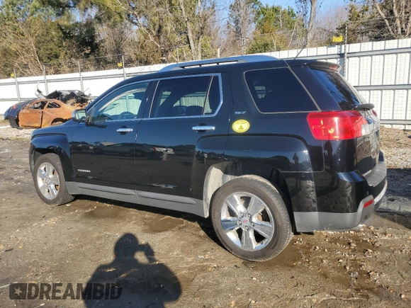 2015 GMC Terrain SLT z VIN 2GKFLYE37F6342357, wystawiony jako Copart lot #44387155 z przebiegiem 78 186 mil mil oraz Szkoda całkowita • Salvage title. Historia ofert i sprzedaży dostępna na DreamBid. Obrazek 2.