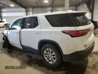 2022 Chevrolet Traverse LS with VIN 1GNEVLKW6NJ172911, listed as a Copart auction lot 41827235 with 36,577 mi miles and Salvage Title. Bid and sale history available at carsss.com. Image 2.
