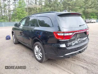 2024 Dodge Durango GT Plus with VIN 1C4RDJDG6RC192190, listed as a IAAI auction lot 42093941 with 23,528 mi miles and . Bid and sale history available at DreamBid. Image 3.