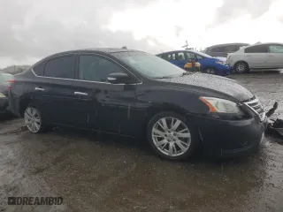 2013 Nissan Sentra SL with VIN 3N1AB7AP3DL661200, listed as a Copart auction lot 47669685 with 102,121 mi miles and Salvage Title. Bid and sale history available at carsss.com. Image 4.
