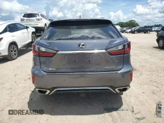 2017 Lexus RX 350 with VIN 2T2BZMCA7HC126055, listed as a Copart auction lot 60569195 with 68,973 mi miles and Salvage title. Bid and sale history available at DreamBid. Image 6.