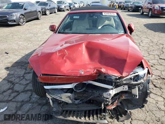 2018 Mercedes-Benz C 300 with VIN WDDWK4JB9JF599772, listed as a Copart auction lot 43483615 with 73,736 mi miles and Salvage Title. Bid and sale history available at DreamBid. Image 5.