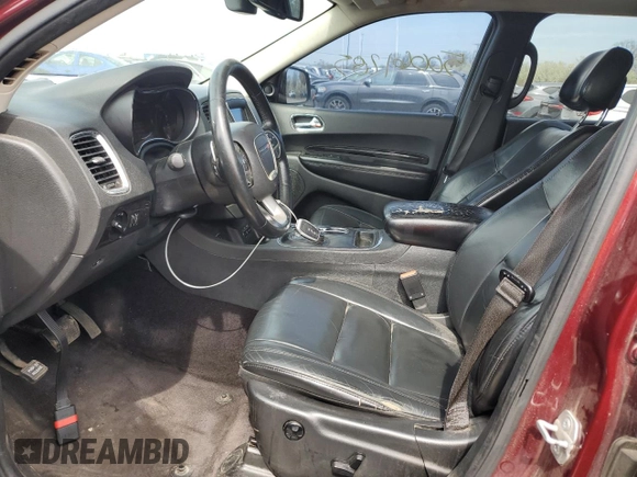 2016 Dodge Durango Limited with VIN 1C4RDJDG1GC375249, listed as a Copart auction lot 50061285 with 212,334 mi miles and Clean title. Bid and sale history available at DreamBid. Image 7.