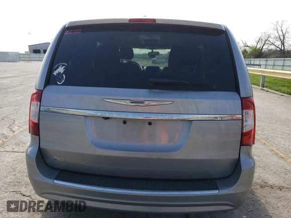 2013 Chrysler Town & Country Touring with VIN 2C4RC1BG3DR657921, listed as a Copart auction lot 51844585 with 209,722 mi miles and Salvage Title. Bid and sale history available at carsss.com. Image 6.