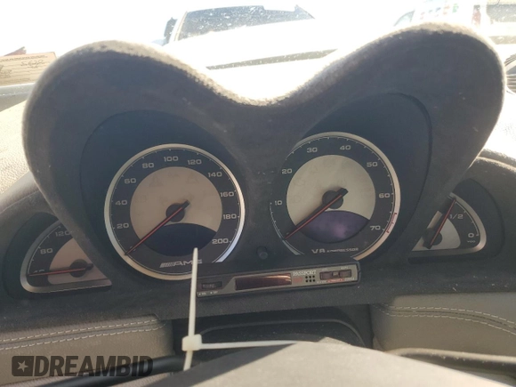2005 Mercedes-Benz SL 55 AMG with VIN WDBSK74F15F089669, listed as a Copart auction lot 42180675 with Not provided miles and Salvage title. Bid and sale history available at DreamBid. Image 9.