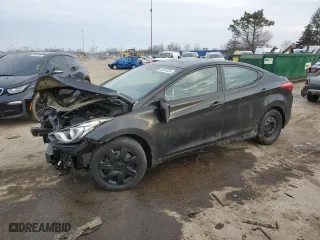 2013 Hyundai Elantra Limited PZEV with VIN 5NPDH4AE1DH420547, listed as a Copart auction lot 44891565 with 116,112 mi miles and Clean Title. Bid and sale history available at carsss.com. Image 1.
