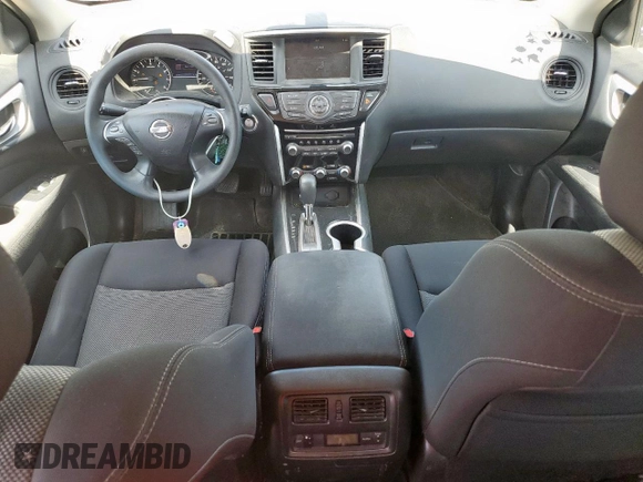 2017 Nissan Pathfinder SL with VIN 5N1DR2MN0HC645438, listed as a Copart auction lot 61348285 with 200,482 mi miles and Salvage title. Bid and sale history available at DreamBid. Image 8.