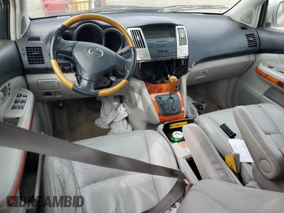 2005 Lexus RX 330 with VIN 2T2GA31U05C037427, listed as a Copart auction lot 48027485 with 207,554 mi miles and Salvage title. Bid and sale history available at DreamBid. Image 8.