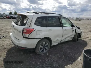 2017 Subaru Forester Premium with VIN JF2SJAEC1HH444310, listed as a Copart auction lot 52198125 with 107,041 mi miles and Salvage Title. Bid and sale history available at DreamBid. Image 3.