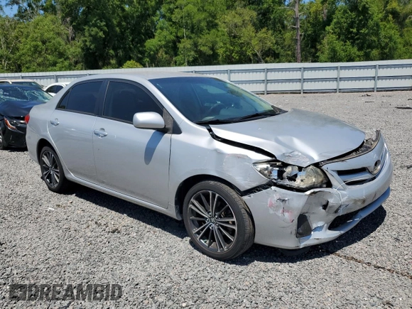 2011 Toyota Corolla L with VIN JTDBU4EE0BJ093074, listed as a Copart auction lot 53668415 with 100,817 mi miles and Salvage Title. Bid and sale history available at carsss.com. Image 4.