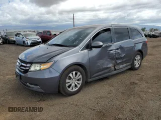 2016 Honda Odyssey EX-L z VIN 5FNRL5H61GB024517, wystawiony jako Copart lot #51638835 z przebiegiem 77 574 mil mil oraz Szkoda całkowita • Salvage title. Historia ofert i sprzedaży dostępna na DreamBid. Obrazek 1.